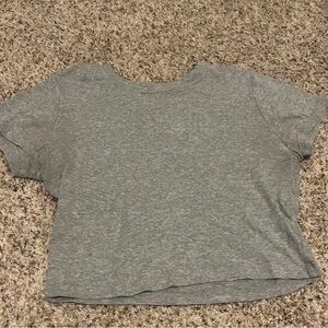 Hollister Gray Women's Crop Top